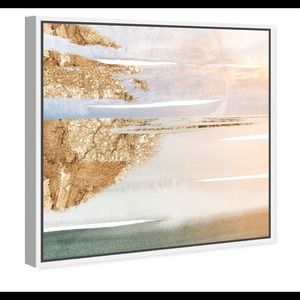 Golden Eyes Abstract Wall Art (24 x 24)